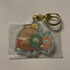 すみっコぐらし　たべものおうこく　アクリルキーホルダーコレクション　とんかつ王