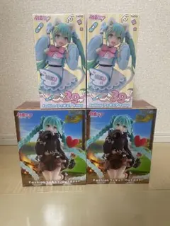 初音ミク Fashion フィギュア Fancy & Outdoor 4種セット