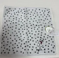 agnes b. ハンカチ ドット柄 ベア刺繍のサムネイル