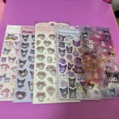 マイメロ クロミ クリアキャンディシール