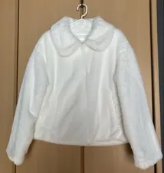 C•O•L•Z•A ファーコート　白　Mサイズ