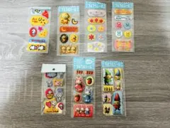 【希少】平成レトロ　ぷっくりシール　まとめ売り　平成女児