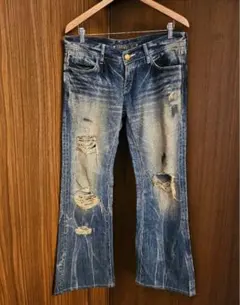 フレア　ダメージデニム　平成　y2k お兄系