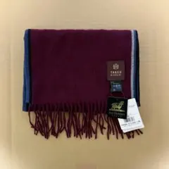 TAKEO KIKUCHI バーガンディ マフラー