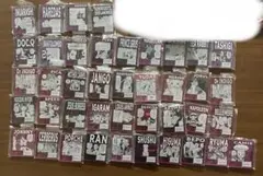 ワンピースベースショップ　くじ　アクリルブロックチャーム　まとめ売り　37個