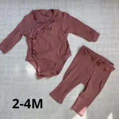 H&M ロンパース　セットアップ　60cm