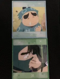 忍たま乱太郎　アクリル色紙　中在家長次　福富しんべヱ　アニメイト特典