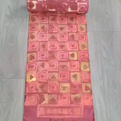 正絹紬地　染着尺