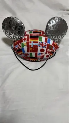 WDW フロリダ イヤーハット 世界 国旗 ミッキー イヤハ ディズニー