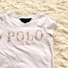 Polo Ralph Lauren キッズ Tシャツ 100cm フラワーロゴ