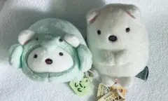 すみっコぐらし てのりぬいぐるみ しろくま ゾウ