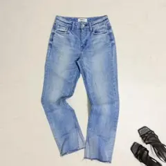 ヘルシーデニム Healthy DENIM 裾スリットデニムパンツ 23のサムネイル