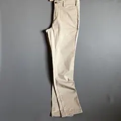 UNIQLO スリムフィットチノ　ベージュ　W-82cm ストレッチチノ　美品