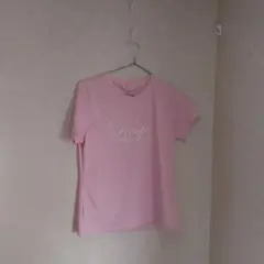KAEPAロゴラメLサイズスポーツTシャツピンク未使用に近い美品のサムネイル