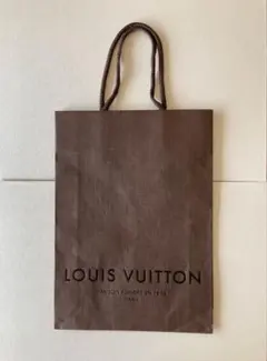 LOUIS VUITTON ショップ袋 ブラウン 中型