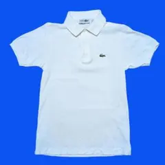 LACOSTE ポロシャツ ホワイト 半袖