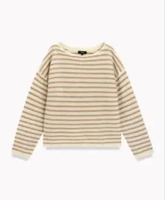 値下げ【新品未使用/タグ付き】Theory セオリー　アルパカボーダーニット