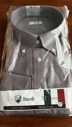 【未使用】Marelli 長袖ワイシャツ LL