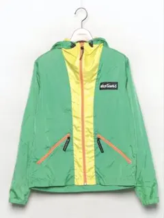 古着　WILD THINGS ナイロンジャケット 緑・黄　美品のサムネイル