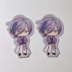 にじさんじ アニメイトカフェ ステッカー 3SKM 榊ネス デフォルメ