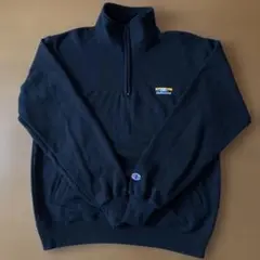 Champion ×flipthescriptコラボ　ハーフジップスウェット