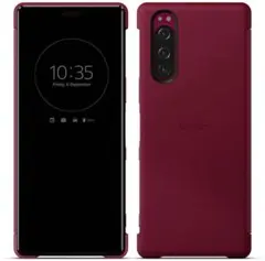 【SONY純正】Xperia 5 Style Cover View／Redのサムネイル