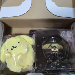 サンリオ　ハッピーくじ　ポムポムプリン　フィギュア　ぬいぐるみチャーム　未開封