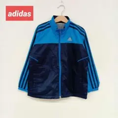□【adidas】 ジャージ 青/ネイビー 子供用のサムネイル