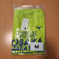 2023 大阪マラソン Tシャツ メンズMサイズ 新品未開封です