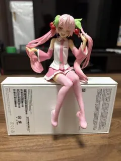 桜ミク フィギュア ちょこのせ　初音ミク