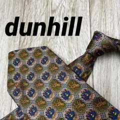 ✨極美品✨dunhill ネクタイ ライオン柄 マルチカラー シルク100%