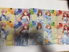 五等分の花嫁 結婚式衣装 ポストカード 12枚セット