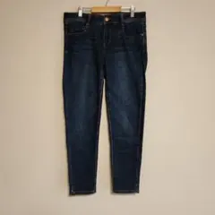 ZARAダークブルー スキニーデニム