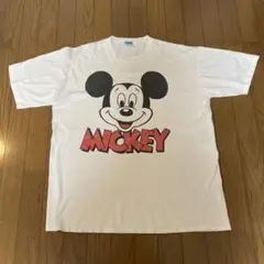80s 青タグ　USA製　ミッキーマウス Tシャツ ONE SIZE