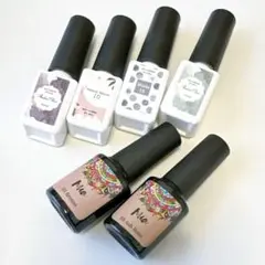 ジェルネイル 6本セット