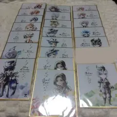 【22枚セット】ツイステッドワンダーランド 色紙ART1·2