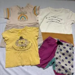 女の子　Tシャツ　パンツ　まとめ売りのサムネイル