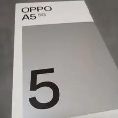 OPPO A5 5G SIMフリー 開封済未使用 グリーン　mineo版