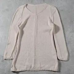 【美品】GIANNI LO GIUDICE コットンニット 40のサムネイル