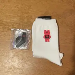 【新品】靴下屋　Bリーグ　コラボ商品 ルーク　アルバルク東京　アクリルチャーム付