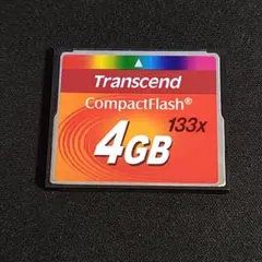 Transcend コンパクトフラッシュ 4GB 133x