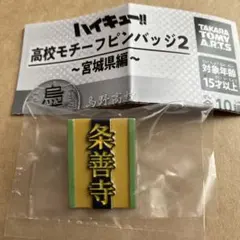 ハイキュー!! 高校モチーフピンバッジ2〜宮城県編〜