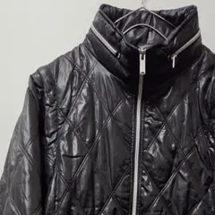 CONVERSE コンバース 黒 キルティングダウンジャケット ベスト