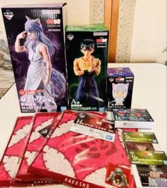 幽遊白書　一番くじ　ラストワン　妖狐蔵馬　C賞 飛影　フィギュア　ソフビくちゅ他 幽遊白書 一番くじ ラストワン 妖狐蔵馬 C賞 飛影 フィギュア ソフビ