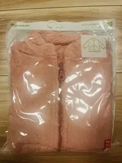 UNIQLO ユニクロ ファーリーフリースジャケット（長袖） 90 ピンク