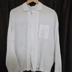 LIDNM AKIHA LINEN STAND COLLAR SHIRT - メルカリ