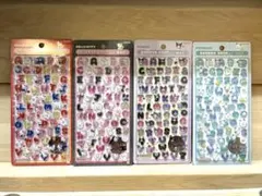 【正規品】ボンボンドロップシール　サンリオ　文字　4枚セット