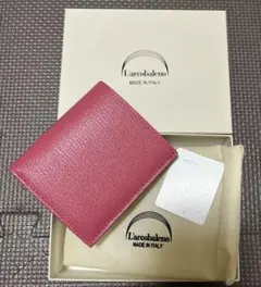 【新品/未使用】　ラルコバレーノ　スナップタイプ二つ折りミニウォレットのサムネイル