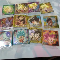15弾 ドラゴンボール 超戦士シールウエハース 超絶感謝の十周年 　12枚セット