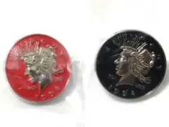 未使用 supreme シュプリーム コイン ピンバッジ coin ピンズのサムネイル